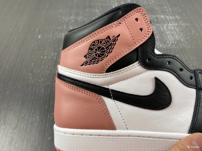 Reps TBK Jordan Rust Air Pink Retro 861428-101 1 Og Nrg High 0726